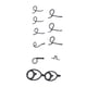 thumbnail image 1 of Traje De Guía De Ojo De Caña De Pescar, Kit De Reparación De Punta De Caña De Pescar Caja De Plástico Fácil Instalación Diferentes Tamaños Disponibles Para Estanque De ANGGREK Otros, 1 of 8