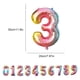 thumbnail image 5 of Cateissary Globos digitales Hermosa rampa de degradado de cumpleaños Suministros para fiestas Aniversario Suministro Maravilloso adorno gradiente Type2 NO2 Cateissary HA053380-04, 5 of 6