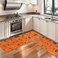 thumbnail image 3 of Kitchen Rugs Sets Of 2,Halloween Framed Icons Pattern Anti Fatigue Kitchen Mat Rugs Non Slip Washable,Decorative Kitchen Floor Mats for Kitchen,Sink,Laundry,17"X47", 3 of 5