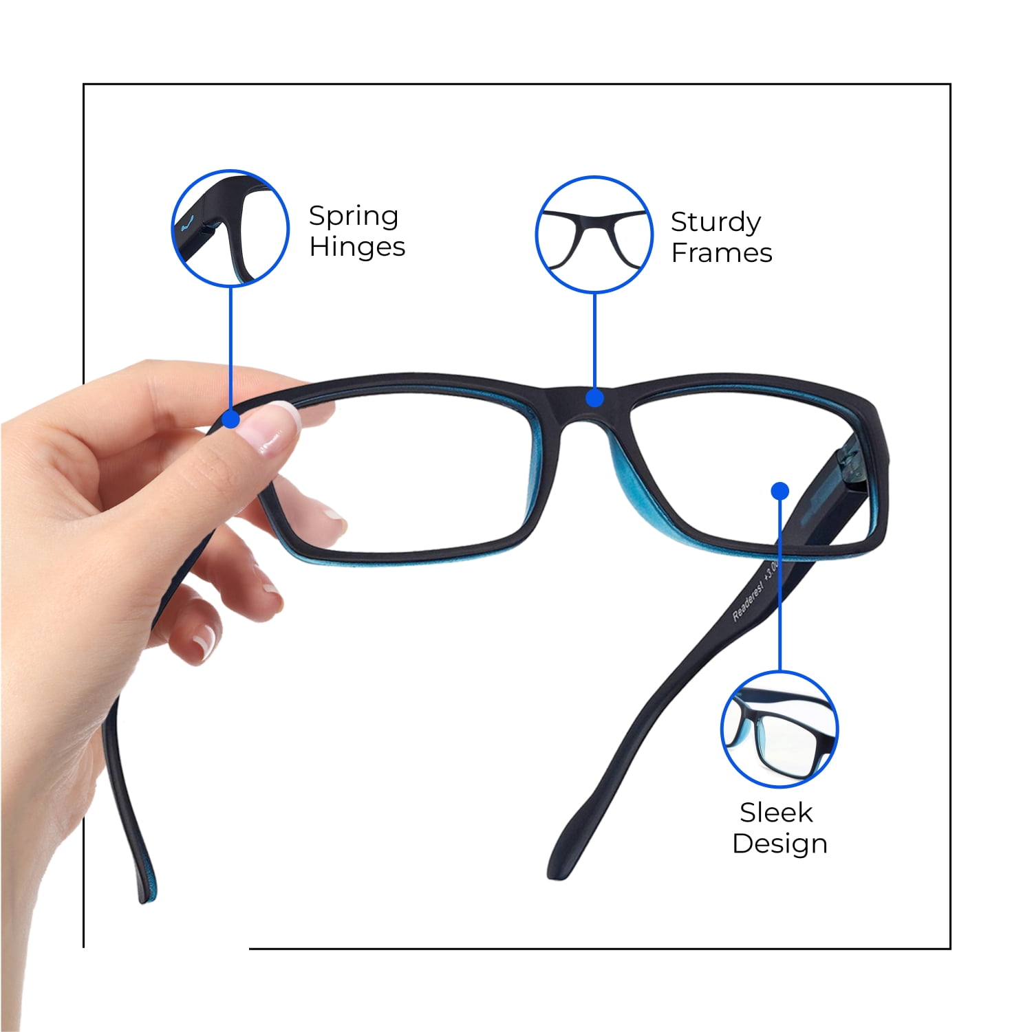 Readerest Blue Light Blocking Reading Glasses Computer Glasses Fashionable