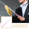 thumbnail image 4 of BRIGHTFUFU Flute Cleaning Stick Tool Cleaning Brush Blue Silicone Instrument Care 1Set, 4 of 8