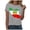 Light Gray, variant on GEWSEY Women's Iran Lion Sword Sun Crew Neck Short Sleeve Patriotic T-Shirt (Wine, S)