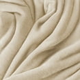 thumbnail image 5 of Bare Home Ultra Soft Microplush Velvet Blanket - Luxurious Fuzzy Fleece Fur - All Season Premium Bed Blanket (Full/Queen, Oyster), 5 of 6