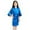 Blue_01, variant on YWOAGH Girls Pajamas Like Satin Kimono Robe for Spa Wedding Birthday Party Child Childrens Pure Color Thin Bathrobe Homewear for Ages 5 to 14 Green 9-10 Years