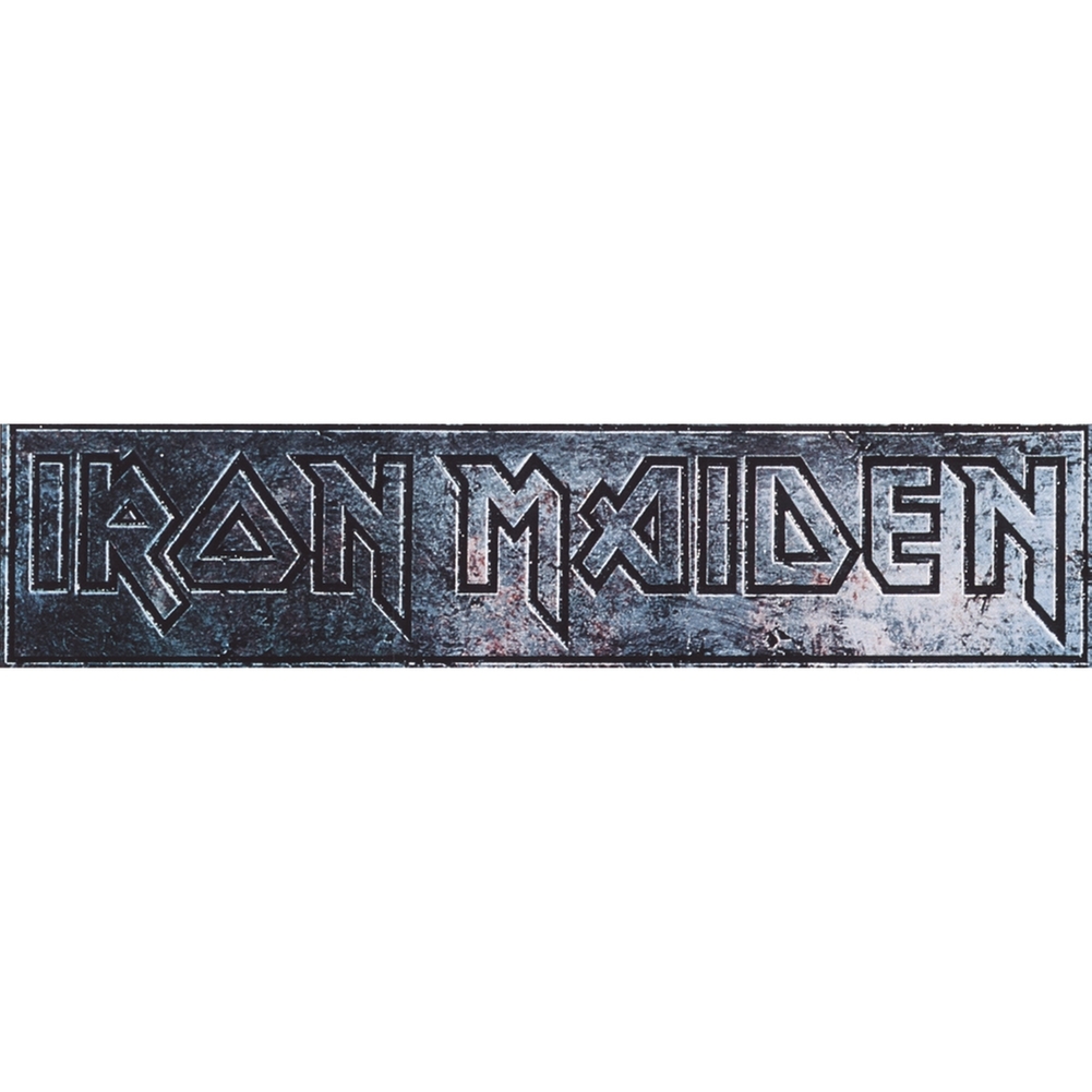 Iron Maiden - Engraved Logo Decal - Walmart.com