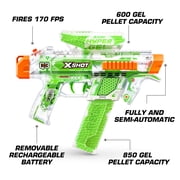 XSHOT Hyper Gel Glow in the Dark NightStrike (5000 Gel Pellets) Motorized Outdoor Blaster by ZURU for Ages 14+