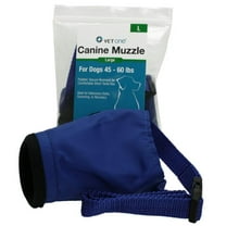 Vet One Muzzle Padded Secure Animal Dog Restraint Large
