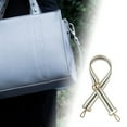 thumbnail image 6 of Segolike Shoulder Bag Strap Replacement Belt DIY Adjustable Length Metal Hooks Women Men Handbag Strap Shoulder Bag Strap for Purse Making Luggage , White, 6 of 8