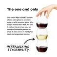thumbnail image 5 of TOSSWARE POP 14oz Vino Verres à Vin en Plastique Recyclables Incassables (Ensemble de 252), 5 of 5