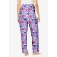 thumbnail image 2 of Dreams & Co. Plus Size Knit Sleep Pant, 2 of 5
