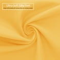 thumbnail image 5 of (2 pack) Nestl Pillow Sham Set of 2, Premium 1800 Series Double Brushed Bed Pillow Cases, Yellow, Euro 18" X 18", 5 of 6