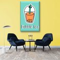 thumbnail image 2 of Cuadro Canva Listo Para Colgar Tipo Galería Bubble Tea 60X90 cm, 2 of 4