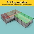 thumbnail image 7 of Basic Cage Small Pet Habitat Playpen for Guinea Pigs, Bunnies, Hamsters and Turtles, 7 of 7