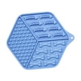 thumbnail image 2 of Alfombrilla de silicona para lamer perros Sunnimix Alimentador Lento para Aliviar la ansiedad Azul, 2 of 8