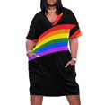 thumbnail image 1 of Vestido de rayas con bolsillos sueltos, vestidos largos con velo, vestido de fiesta 2025, vestidos, 1 of 6
