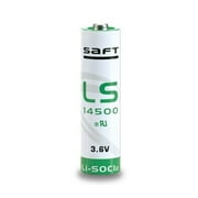 Saft LS 14500 3.6v السعة القياسية AA Cell (4 Pack)
