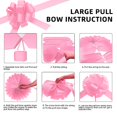 thumbnail image 2 of Lazo gigante de regalo para coche Hollima, 50,8 cm, color rosa, 2 of 4