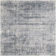thumbnail image 1 of Unique Loom 3142160 7 x 7 ft. Chateau Jefferson Square Rug, Navy Blue, 1 of 4