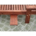 thumbnail image 2 of Best Redwood Sun Mission Brown  Outdoor Double Chaise Lounge, 2 of 5