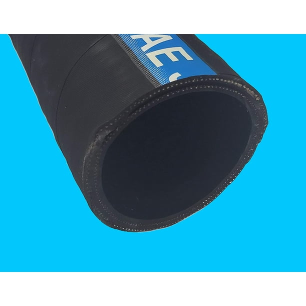 3" Inch ID x 12" 1ft Foot Marine Wet Exhaust Hose Wire Reinforced SAE J2006 300 PSI Walmart