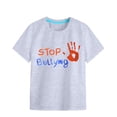 thumbnail image 1 of WEIYLL T-Shirts Graphiques pour Filles Tout-Petits Manches Courtes Col Rond Imprimé Lettre Été Confortable pour Sortir 3-4 Ans, 1 of 5