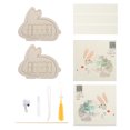thumbnail image 4 of 1 Set Lovely Rabbit Lantern Decor Lantern Making Material Children DIY Lantern, 4 of 8