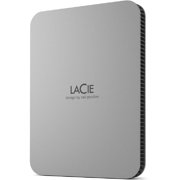 LaCie 2TB USB 3.2 Gen 1 Type-C Mobile Drive, Moon Silver