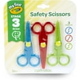 thumbnail image 1 of Suministros de arte para niños en edad preescolar, tijeras de seguridad para manualidades creativas, tijeras con cortadores de bordes decorativos, tijeras de entrenamiento para niños zurdos y, 1 of 5