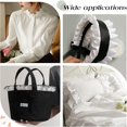 thumbnail image 2 of CHUANK 10 Yards 6cm Wide Pleated Lace Edge Trim Embroidery Ruffle Organza Mesh Chiffon Ribbon Gathered Tulle Fabric Applique Edging Trimmings for Sewing Bridal Dress Costume Decoration Cr, 2 of 9