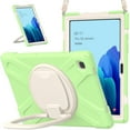 thumbnail image 7 of XYX Case for Samsung Galaxy Tab A7 10.4 inch SM-T500/SM-T505, 360 Degree Rotating Hand Grip Shockproof Cover with Shoulder Strap, Matcha Green, 7 of 7
