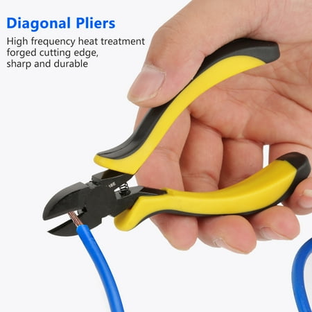 

Practical Diagonal Pliers Cable Wire Side Cutter Cutting Pliers Repair Tool