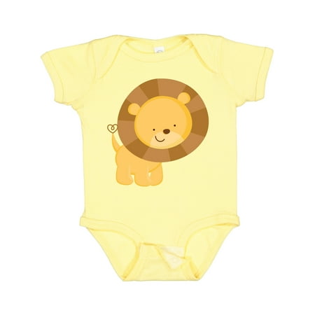 

Inktastic Happy Lion Gift Baby Boy or Baby Girl Bodysuit