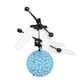thumbnail image 2 of Juguete de bola voladora Carga USB inteligente Luz LED fría Hoja de viento resistente Juguete volador interactivo para niños para interiores y exteriores Azul YUNYI BRAND  Deportes, 2 of 8