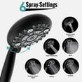 SR SUN RISE 6Mode Handheld Shower Head, 4.8 Inches High Pressure, 1.8