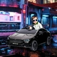 thumbnail image 2 of Qaba 12V Mercedes-Benz Licensed Kids Electric RC Car, Toddler Ride on Toys Gift, Black, 2 of 10