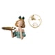 thumbnail image 1 of Bandeja Para Llaves Con Escultura De Bola De Cristal De Princesa De Resina De Arte Moderno, Adorno Multiusos Para Guardar Dulces, Para Sala De Estar, Dormitorio Y Oficina., 1 of 8