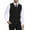 Black, variant on Men's Sleeveless Sweater Vest V-Neck Casual Cable Knit Button Down Cardigan Vest