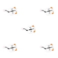 thumbnail image 3 of sanitation Golf Score Indicator Reusable Scoring Stroke Counter Shot Sports Scorecard Count Indoor Outdoor Professional Competition White Orange 5Set, 3 of 6