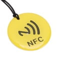 thumbnail image 2 of Suodoka 10 Llaveros NFC NTAG213 Portátiles Amarillos 35 cm / 13.78 in, 2 of 9