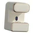 thumbnail image 4 of Dispensador automático de pasta de dientes, exprimidor de pasta de dientes de montaje en pared para adultos, accesorios de baño, colgador de cepillos Blanco con luz, 4 of 9