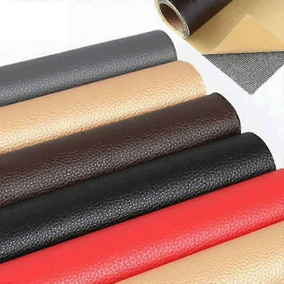 Self Adhesive Leather Repair Patch, For Couches, Furniture And Chair_Good quality20cm*138cmBeige