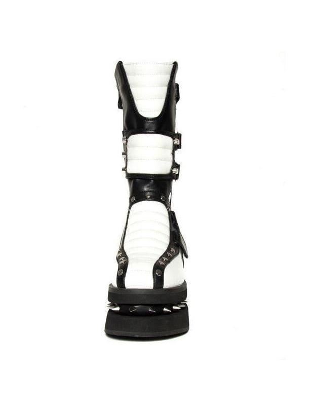Hades Shoes H-Storm Storm Trooper Platform Boots White / 10