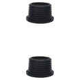 thumbnail image 4 of Kearding Desagüe de suelo, escurridor de lavabo, colador de baño, gran sellado negro, ahorro de espacio de larga duración, accesorios para el Negro 2Conjunto, 4 of 6