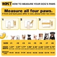 thumbnail image 2 of Zapatos para perros Hcpet impermeables y antideslizantes para perros grandes, color caqui, 2 of 6