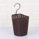 thumbnail image 4 of Cesta colgante de plástico con gancho, cesta colgante para ducha de baño con agujeros de drenaje, cesta colgante de almacenamiento para cocina, estante colgante para dormitorio Ormromra CPB-DE-WX459-4, 4 of 5