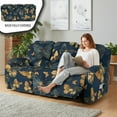 thumbnail image 3 of COEQINE Recliner Sofa Cover Stay in Place 3 Seater Lazy Boy Recliner Chair Cover 8 Pieces Washable Reclining Sofa Slipcover for Home Living Room Decor, Butterfly Dark Blue, 3 of 8