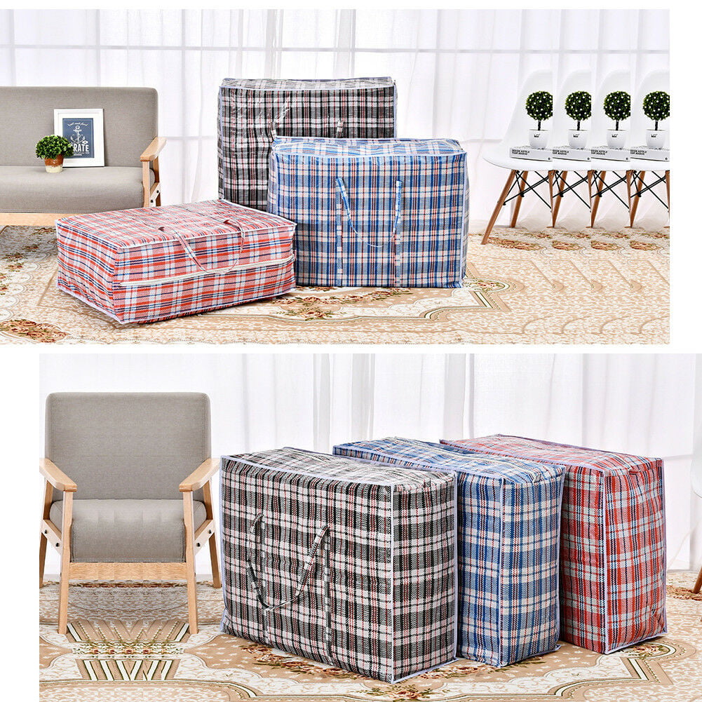 1pcs Jumbo Small Laundry Bags Zipped Reusable Large Strong Shopping Storage Bag - www.speedy25.com ...