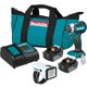thumbnail image 1 of Kit de atornillador de impacto Makita XDT131X2 18V sin escobillas con 2 baterías, 1 of 8