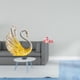 thumbnail image 2 of estatua de resina de cisne,Figura de cisne,estatua,decoración para el hogar,bodas y fiestas.,Adornos de mesa de arte en escultura de resina,Escultura de ciervo,Estatuas de ciervos durmientes, 2 of 7