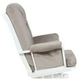 thumbnail image 3 of Pemberly Row Contemporary Glider Chair Cushions Set in Gray Finish, 3 of 6